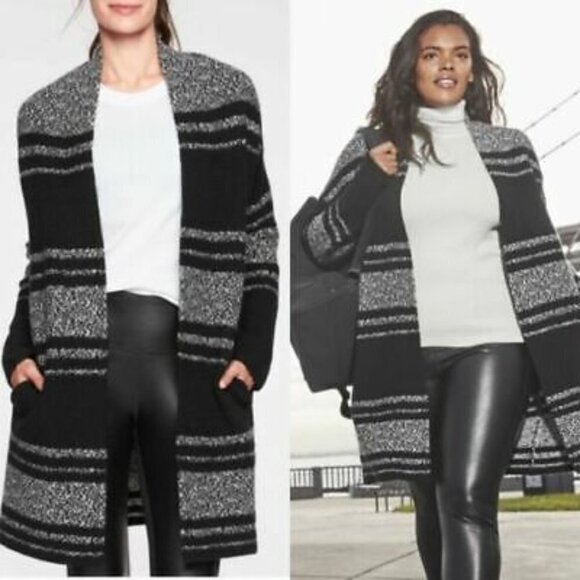 Athleta Panorama Point Black Cardigan - Picture 1 of 8